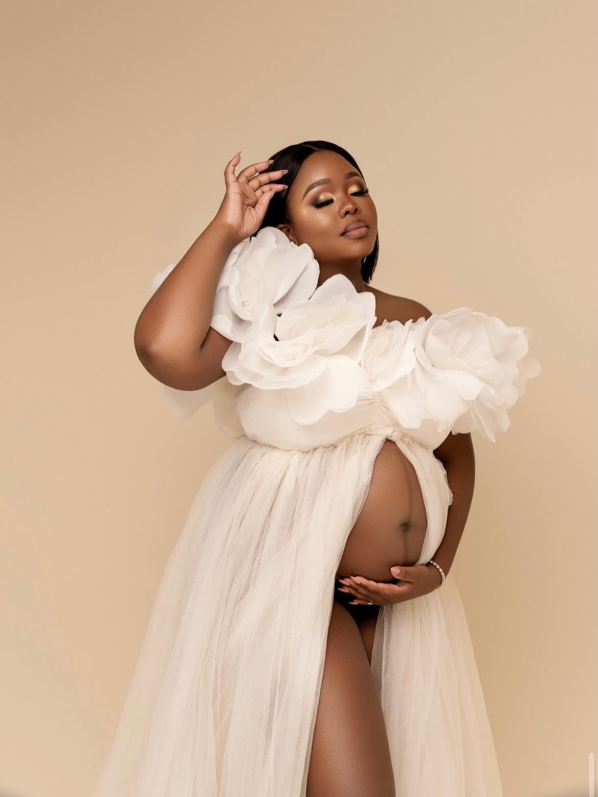 Creative editorial makeup from the Makeup by Zodwa public portfolio